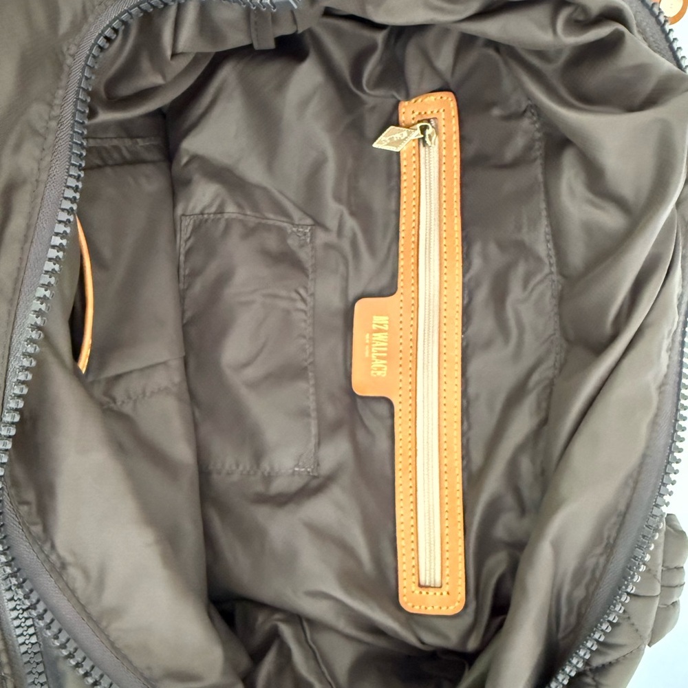MZ Wallace Espresso Quilted Crossbody Bag - Picture 6 of 8